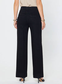 Cropped Black Jeans