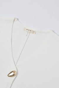 The Ellie Top White