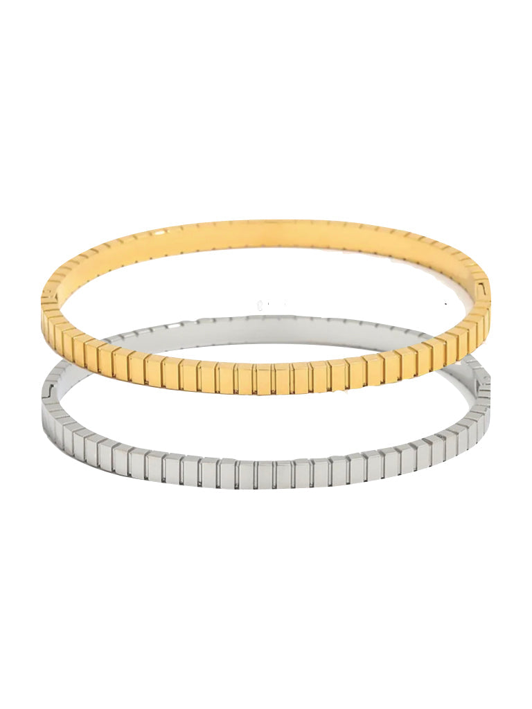 In The Groove Bangle Bracelet