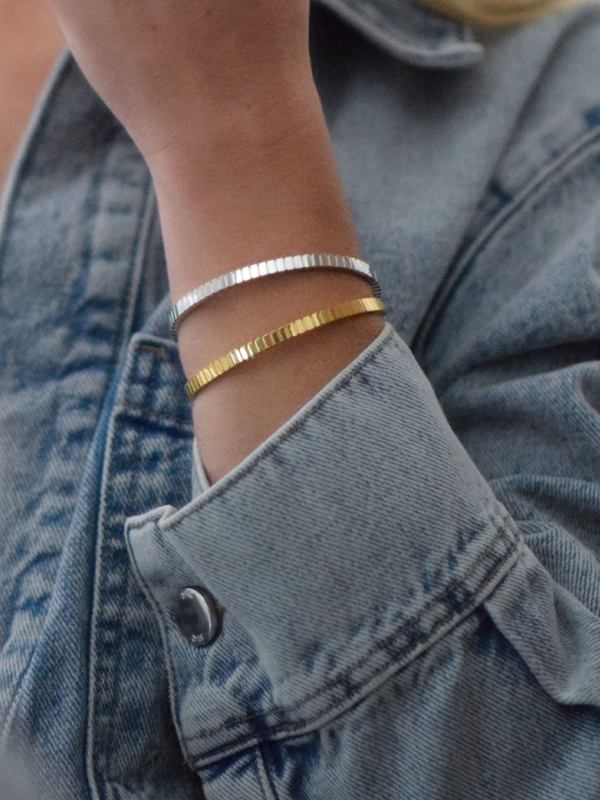 In The Groove Bangle Bracelet