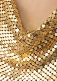 Chain Mail Bandana Scarf Necklace