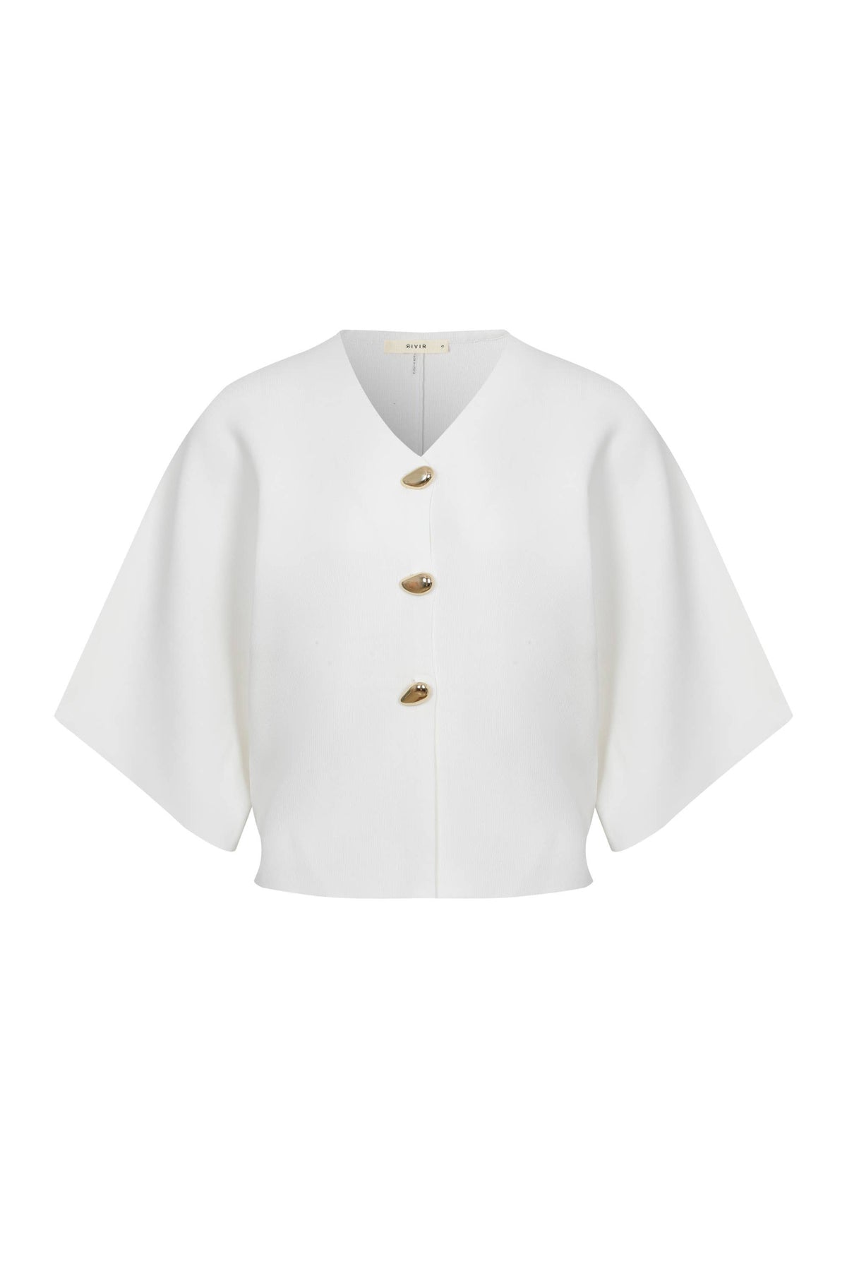 The Ellie Top White