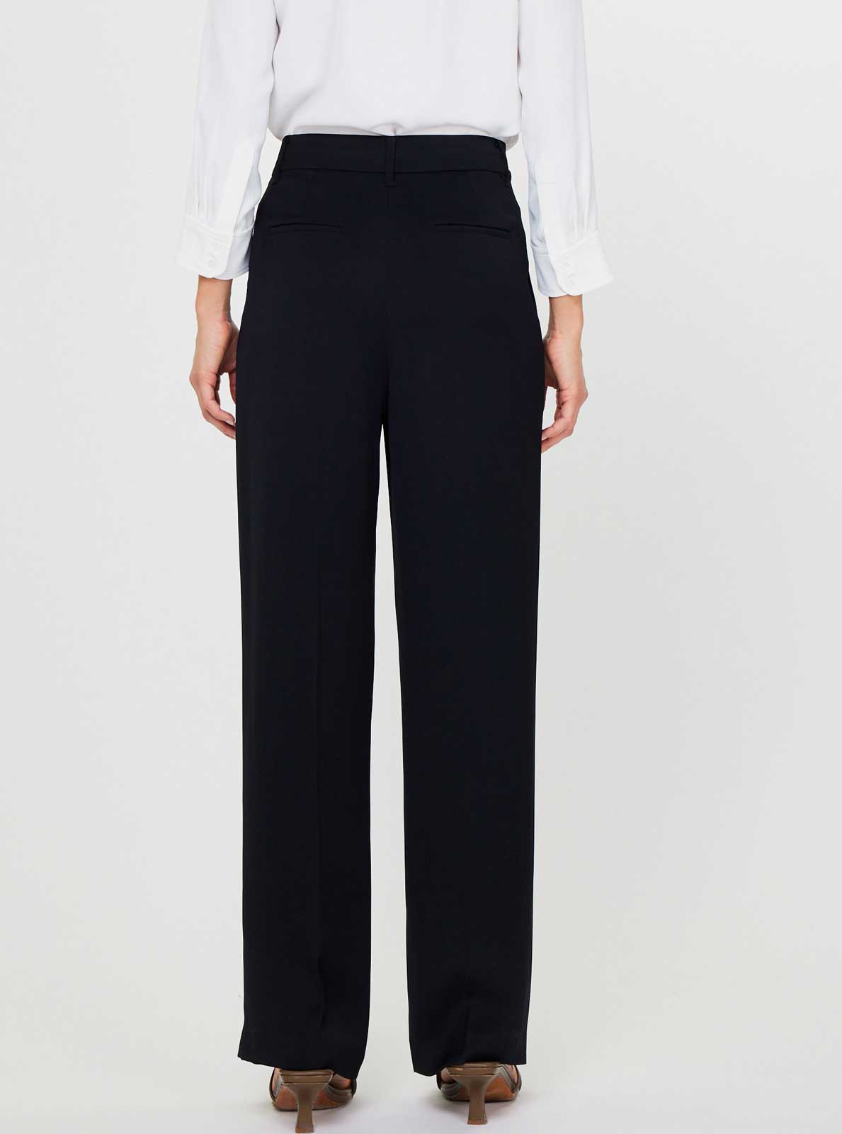 Basic High Waisted Trousers