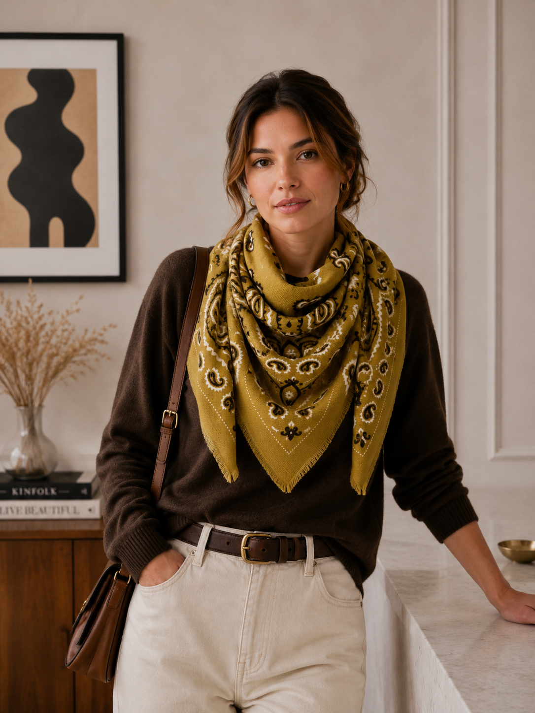 The Hallie Bandana Scarf