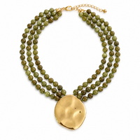 Statement Beaded Necklace