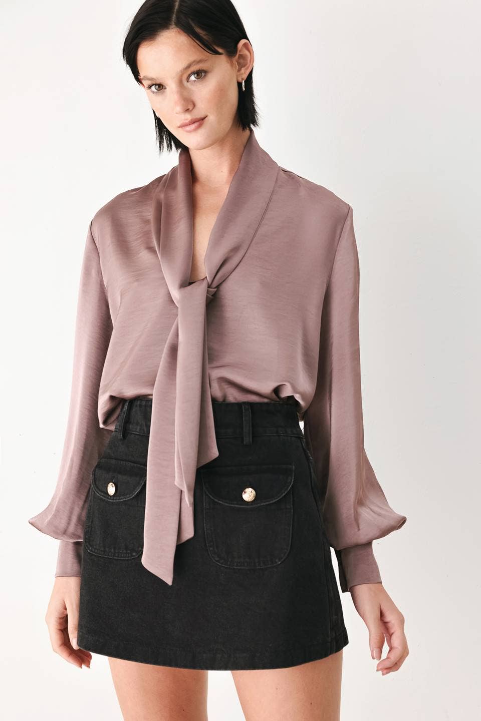 The Lauren Top Mauve