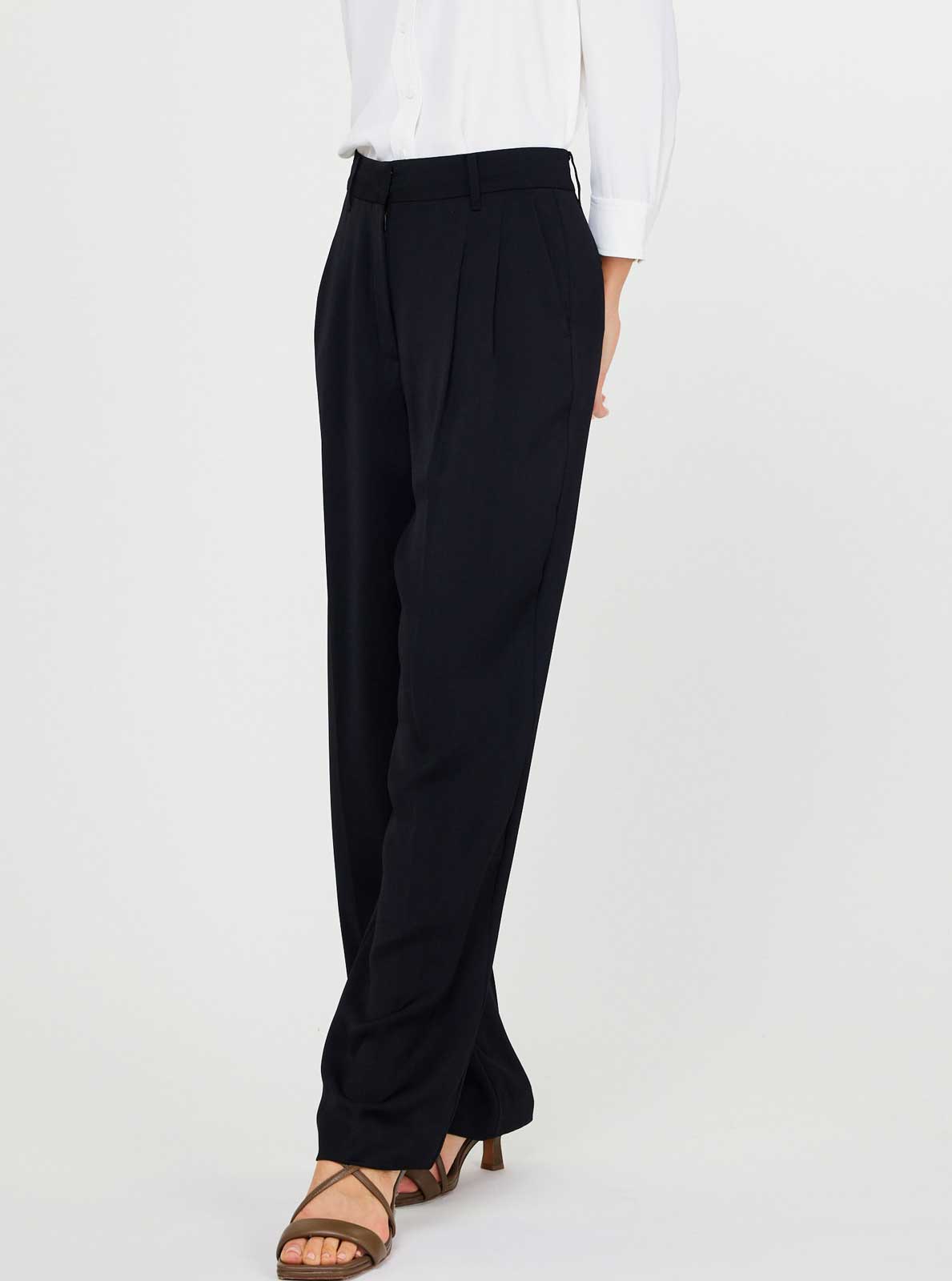 Basic High Waisted Trousers