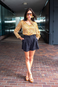 Anjelica Tie Front Top