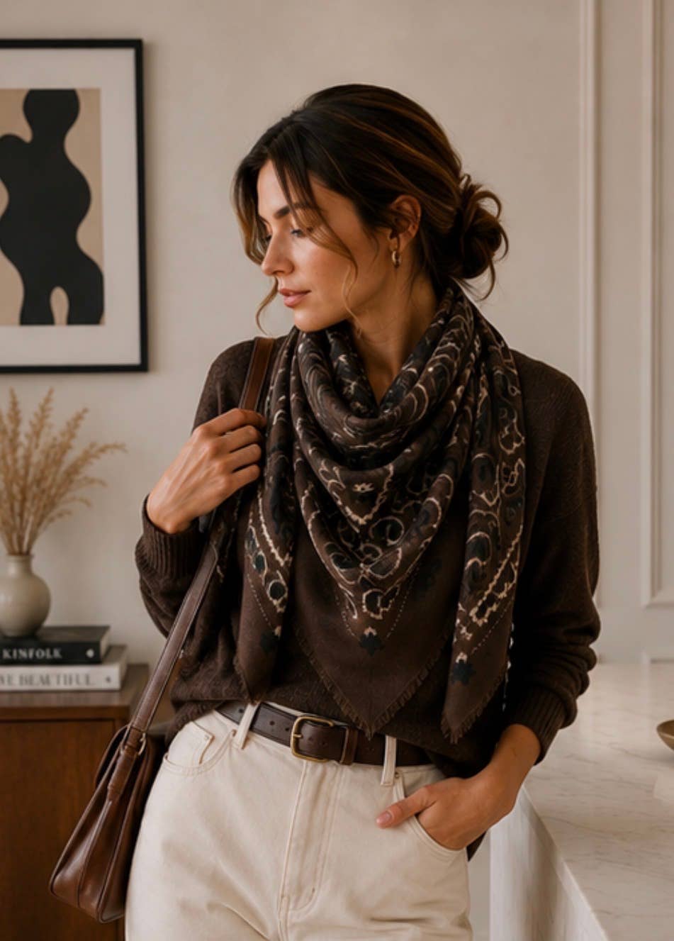 The Hallie Bandana Scarf
