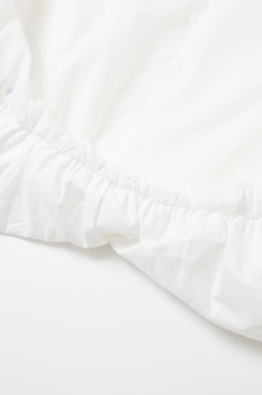 The Caroline Top White/Grey