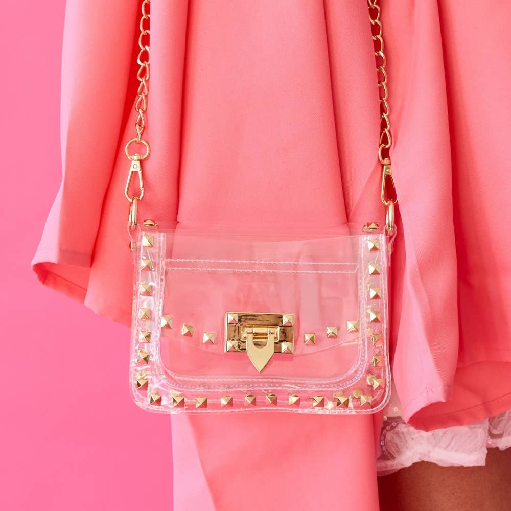 The Jackie Gold Stadium Bag