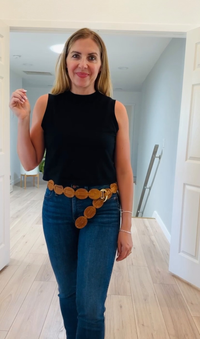 Shishi Wrap Belt - Cognac | Adjustable OS | Best seller