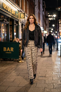 Tiger Print Pant