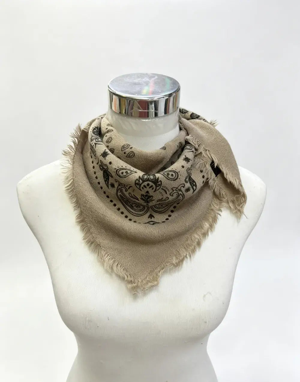 The Brooklyn Taupe Scarf