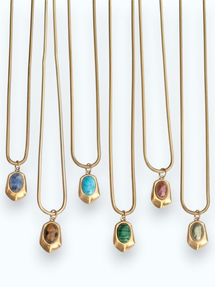 Rock My World Necklace