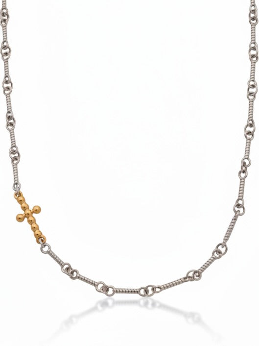 Almighty Then Cross Necklace