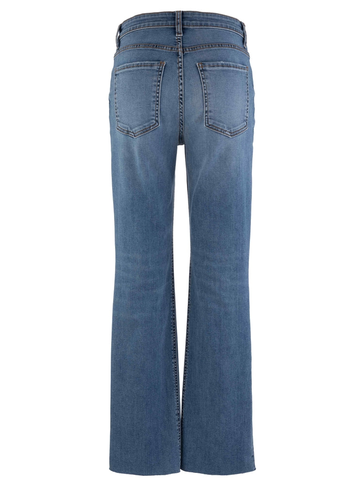 Kelly High Rise Fab Ab Kick Flare - Nset Leg